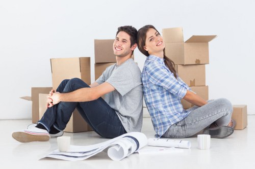Professional removalists assisting with a house move in Surrey