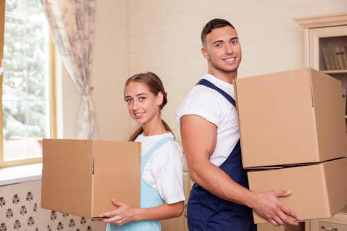 Van service assisting with home storage needs