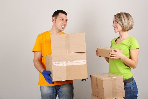 Surrey Storage team handling delicate and valuable possessions